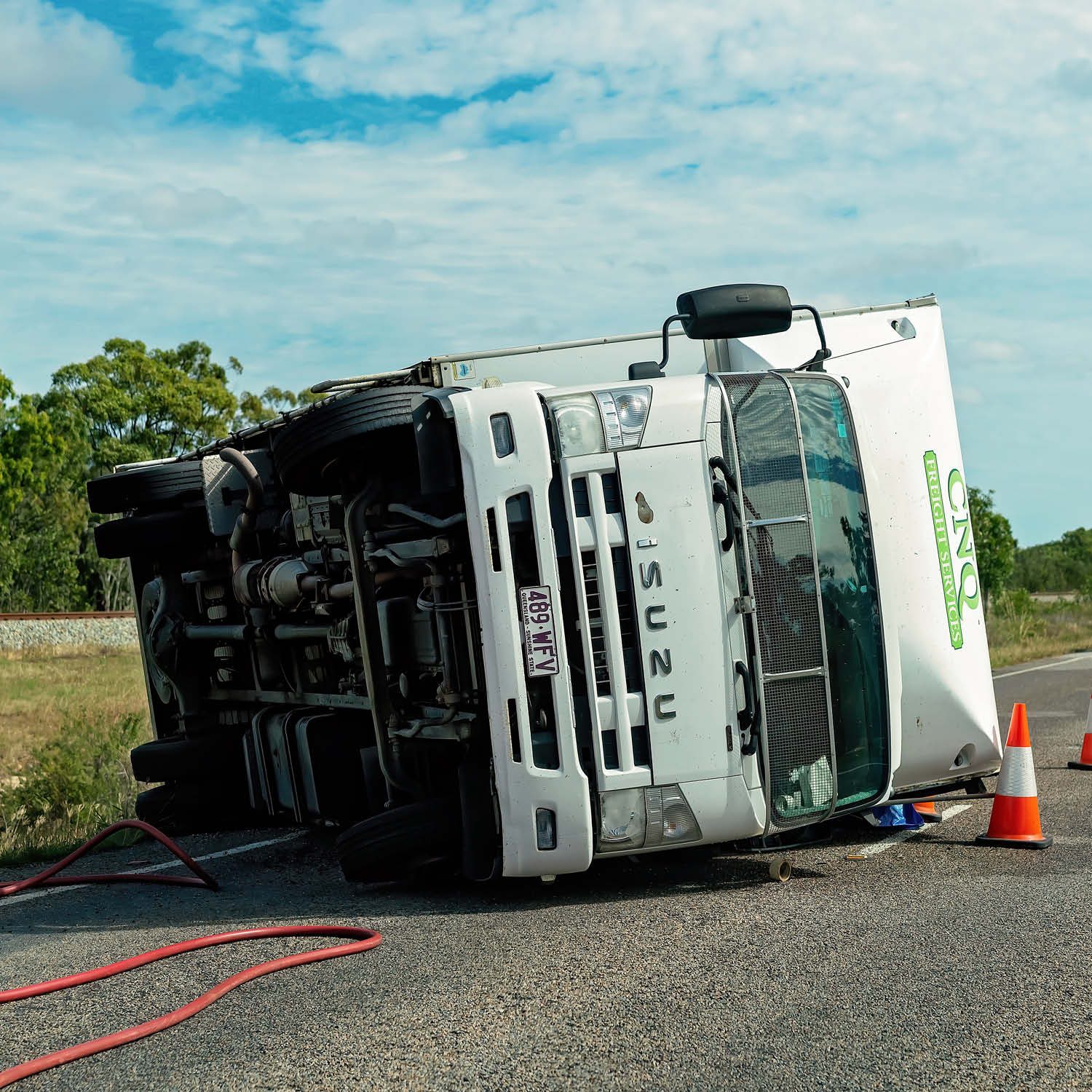 MAEZ graphic: NSW Truck Accident 1