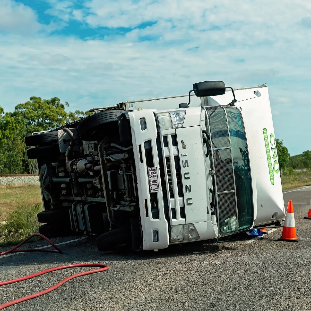 MAEZ graphic: NSW Truck Accident 1