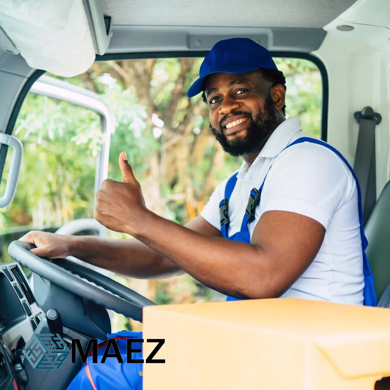 MAEZ graphic: driver facing cameras road safety message 1