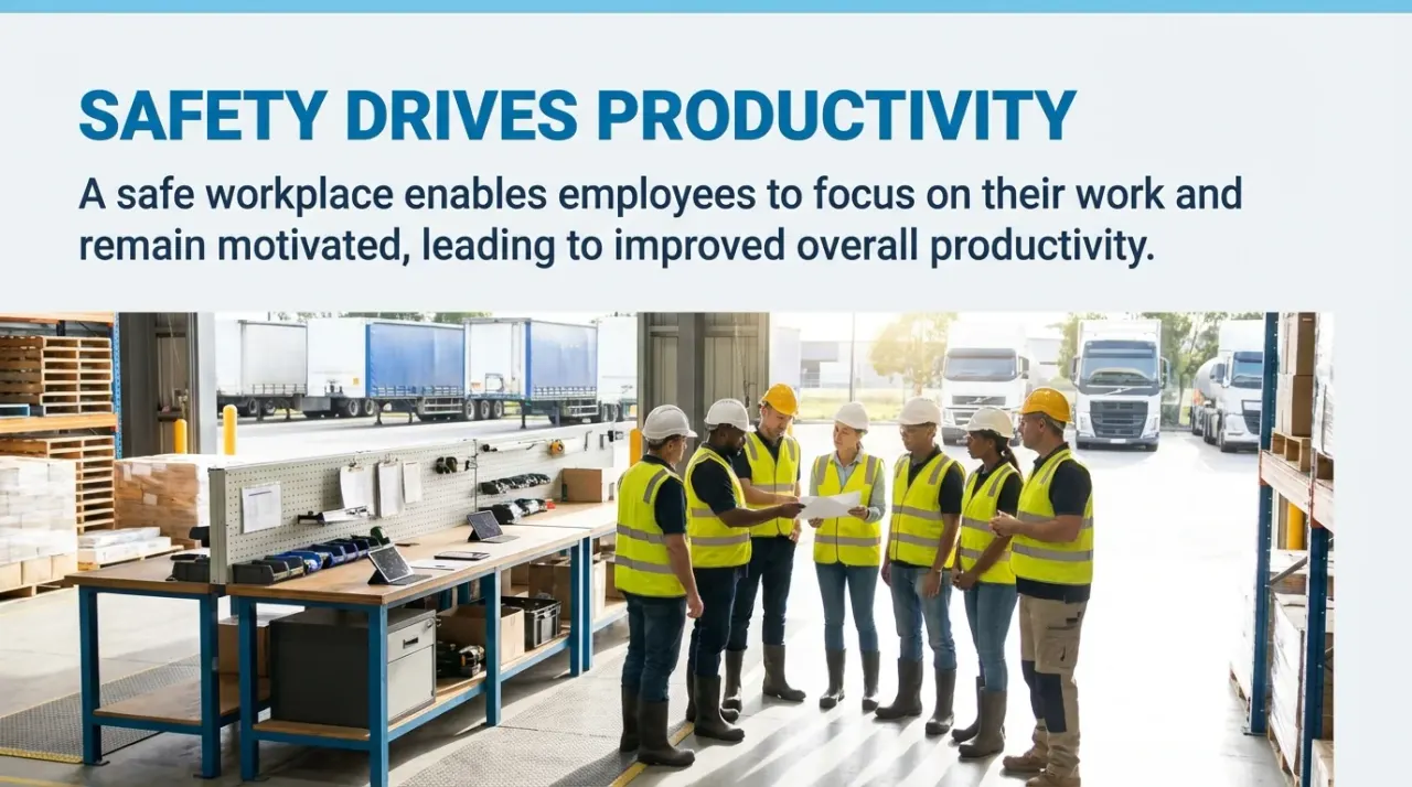 MAEZ graphic: gemini fact a safe workplace enables employees to focus on the 1764196122256
