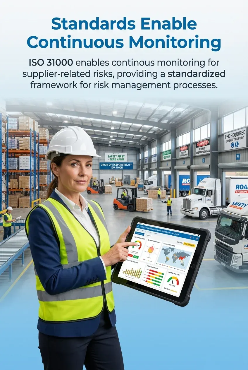 MAEZ graphic: gemini fact iso 31000 enables continuous monitoring for suppli 1764196127057