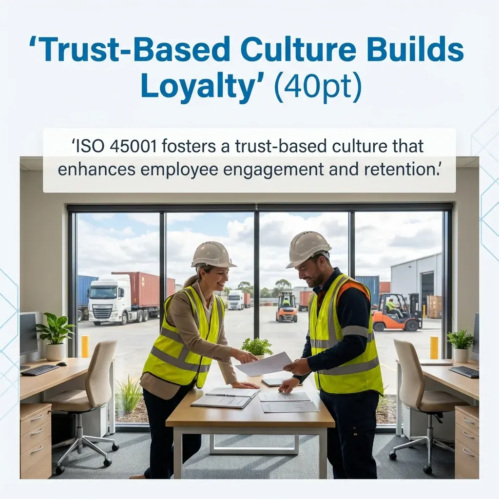 MAEZ graphic: gemini fact iso 45001 fosters a trustbased culture that enhanc 1764196143262