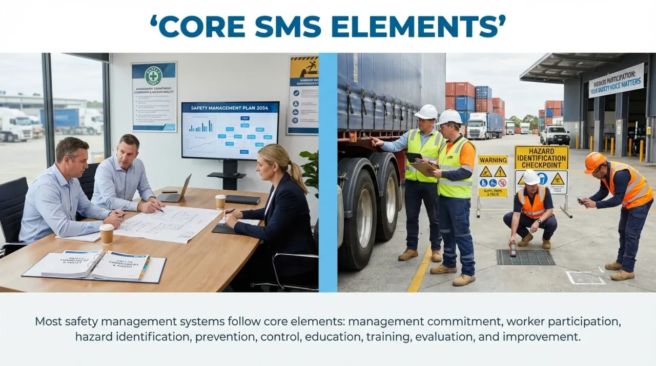 MAEZ graphic: gemini fact most safety management systems follow core element 1764196077171