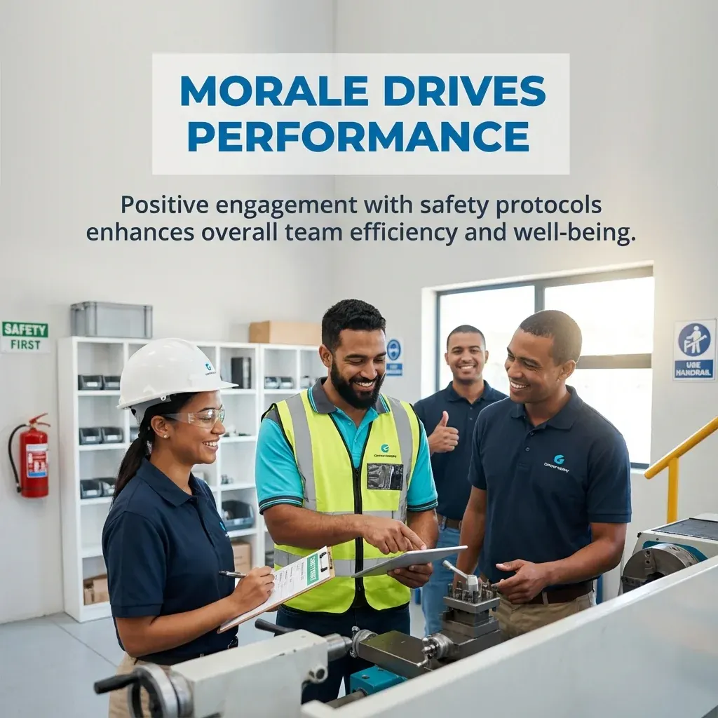 MAEZ graphic: gemini fact safer workplaces improve morale retention and enga 1764196071114