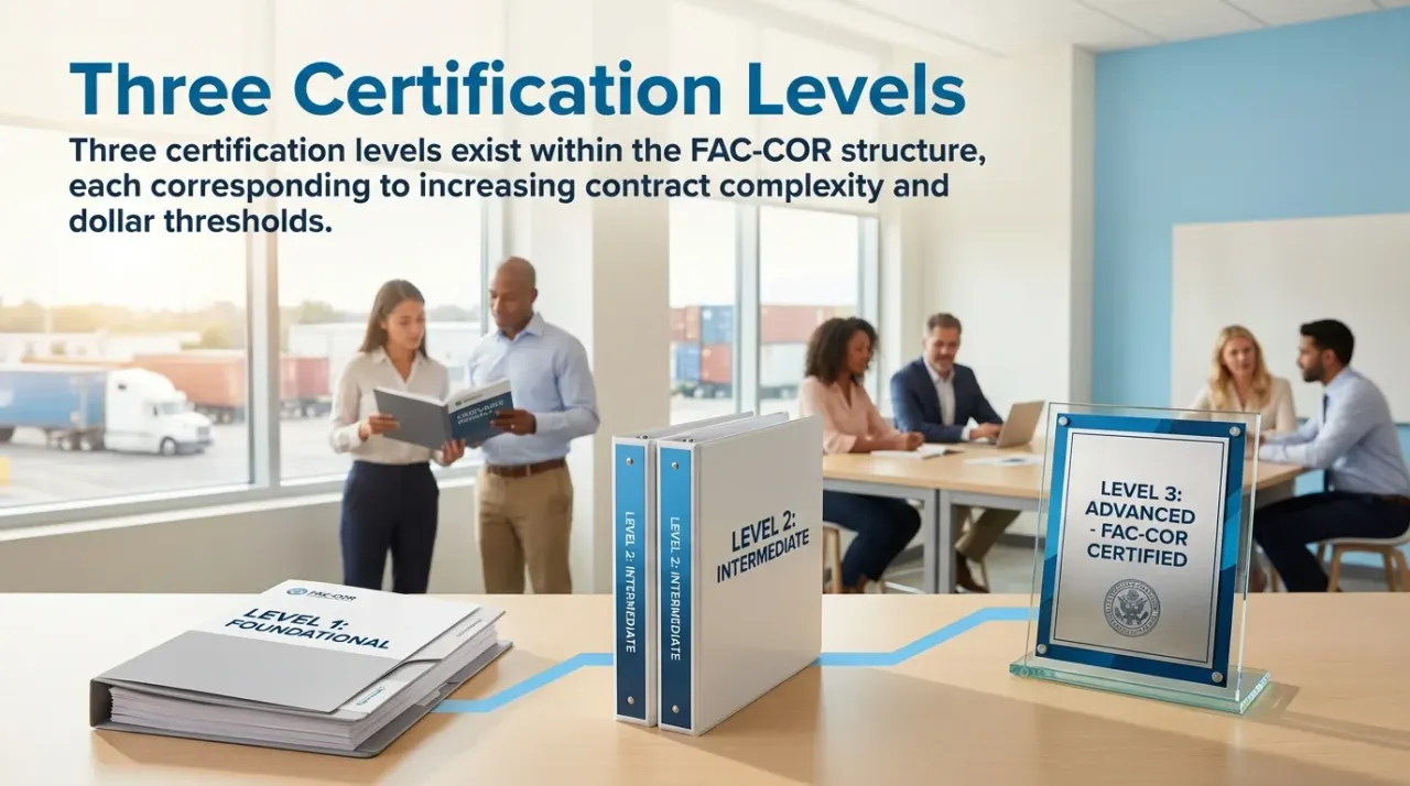 MAEZ graphic: gemini fact three certification levels exist within the faccor 1764768164921