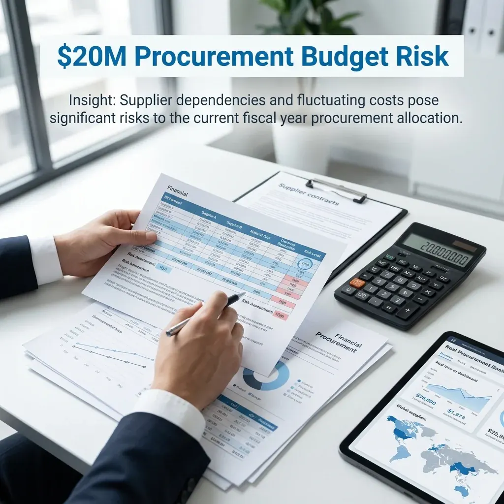 MAEZ graphic: gemini statistic managing procurement budgets exceeding 20m means u 1764768217579