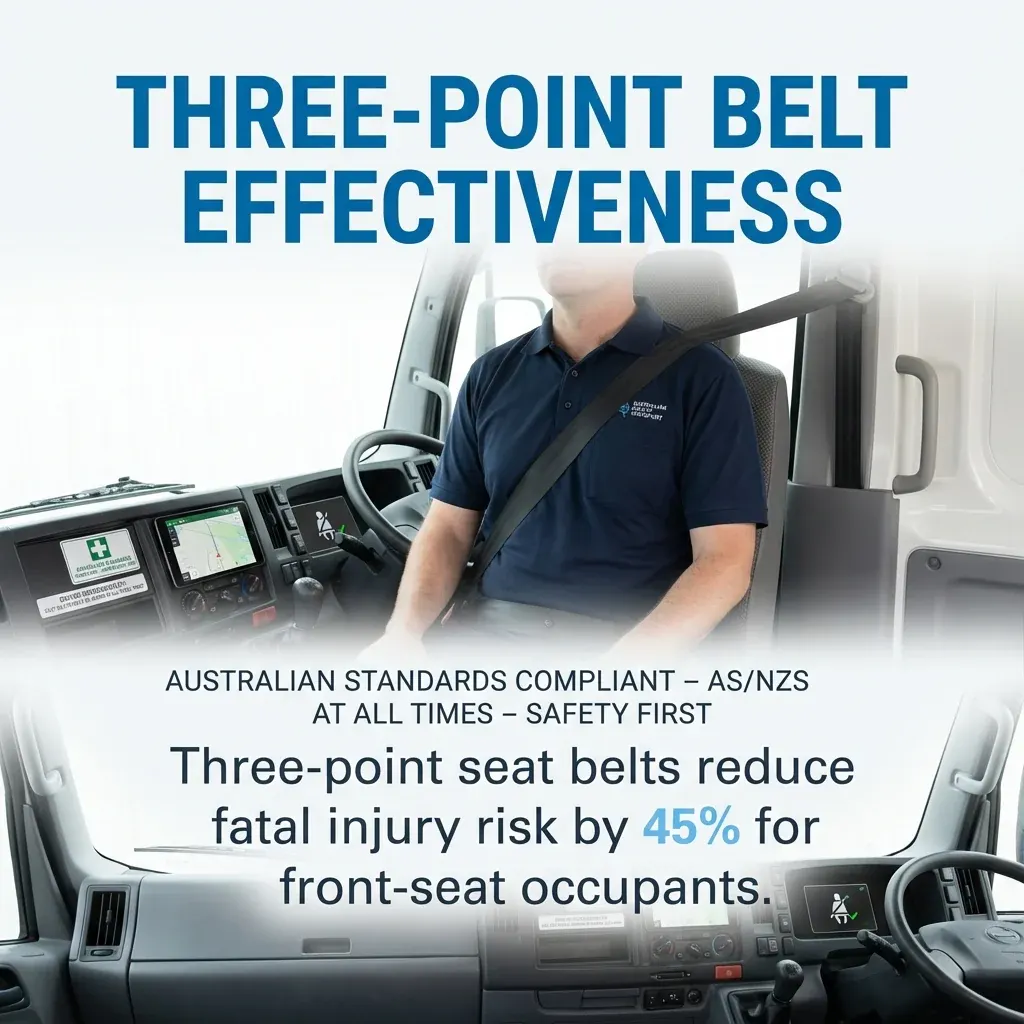 MAEZ graphic: gemini statistic threepoint seat belts reduce fatal injury risk by 1764768135506