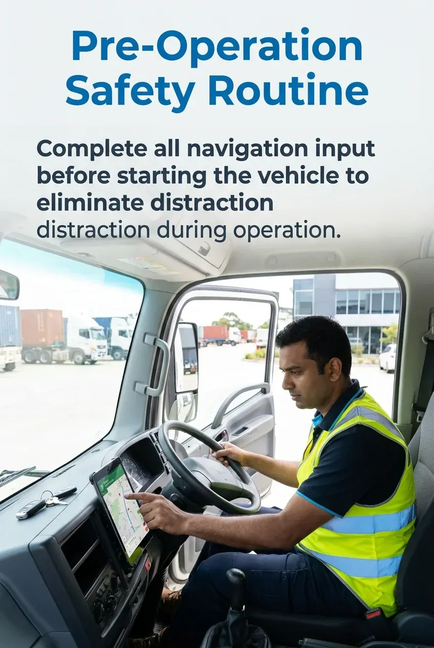 MAEZ graphic: gemini tip complete all navigation input before starting the 1764768227326