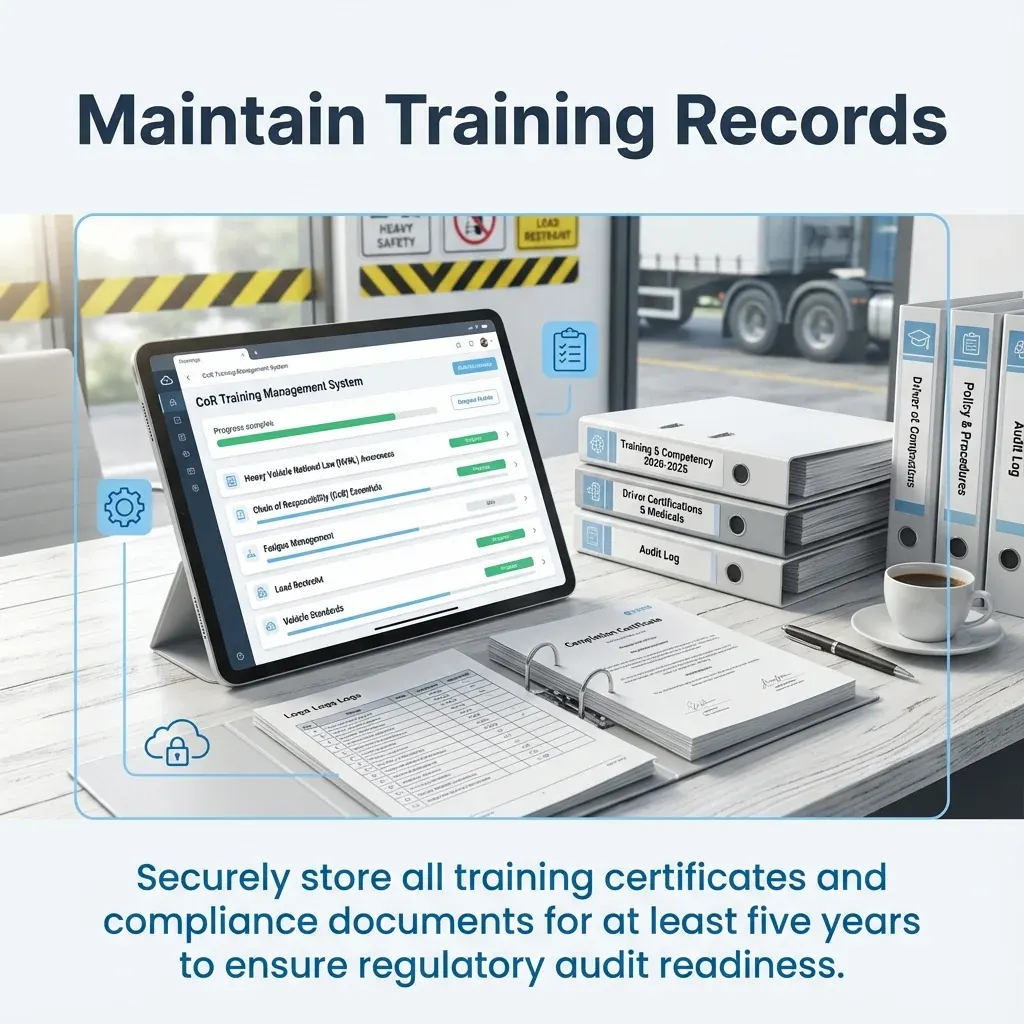 MAEZ graphic: gemini tip maintain training records for at least five years 1764768395323