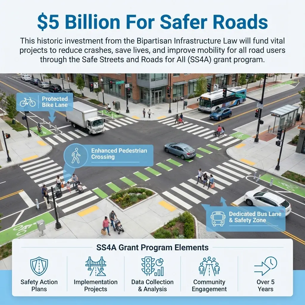 MAEZ graphic: gemini statistic dots safe streets and roads for all program provid 1767872132264