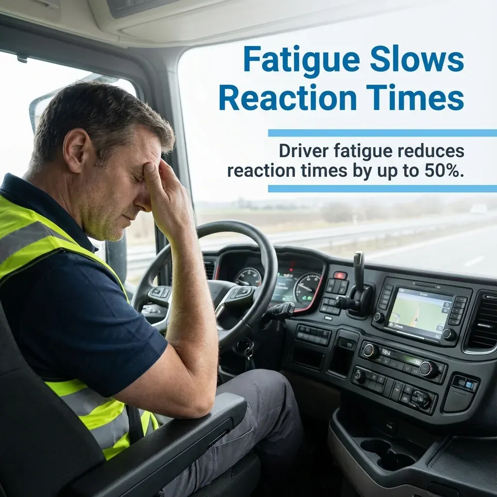 MAEZ graphic: gemini statistic driver fatigue reduces reaction times by up to 50 1767871562076