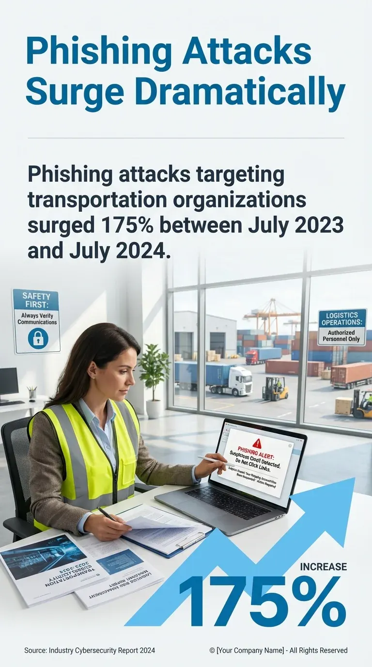 MAEZ graphic: gemini statistic phishing attacks targeting transportation organiza 1767871849503