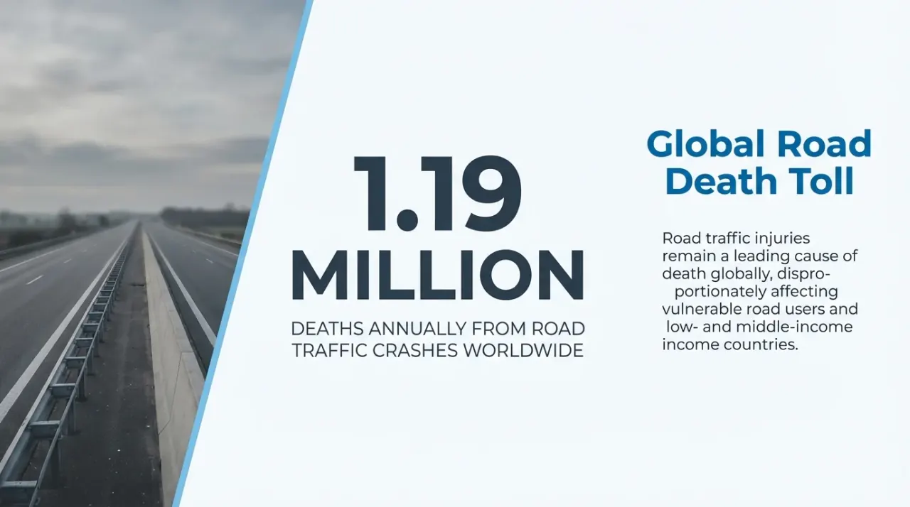 MAEZ graphic: gemini statistic road traffic crashes cause approximately 119 milli 1767871513581