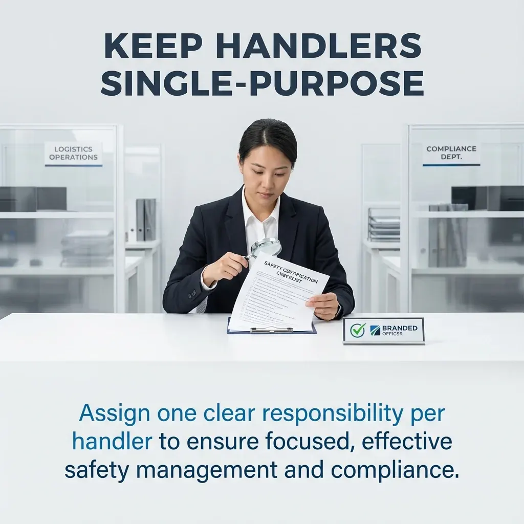 MAEZ graphic: gemini tip keep each handler focused on one responsibility th 1767872158285