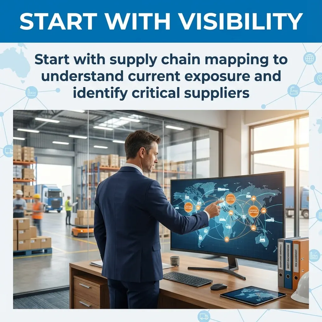MAEZ graphic: gemini tip start with supply chain mapping to understand curr 1767871959270