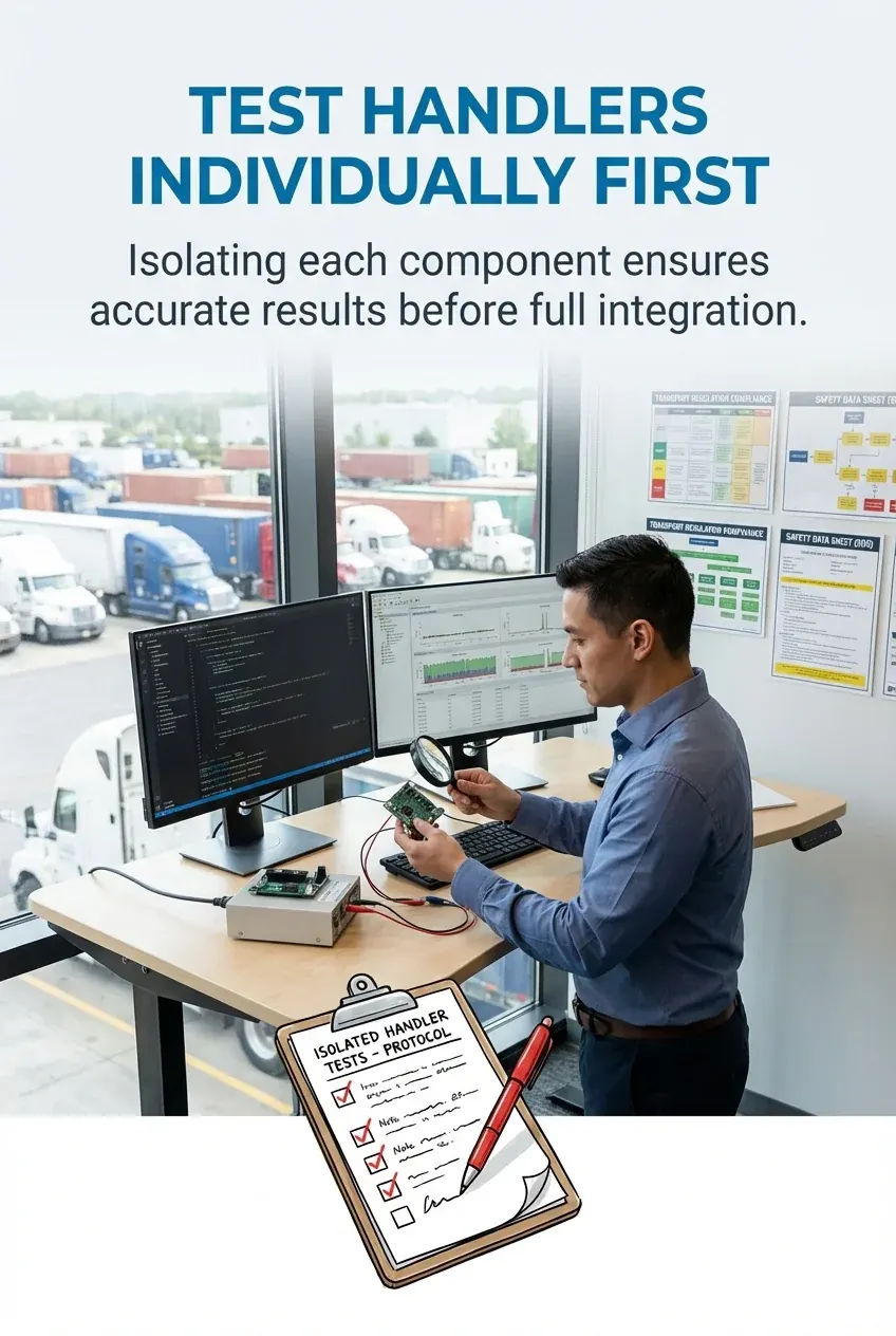 MAEZ graphic: gemini tip test handlers individually before testing complete 1767871959483