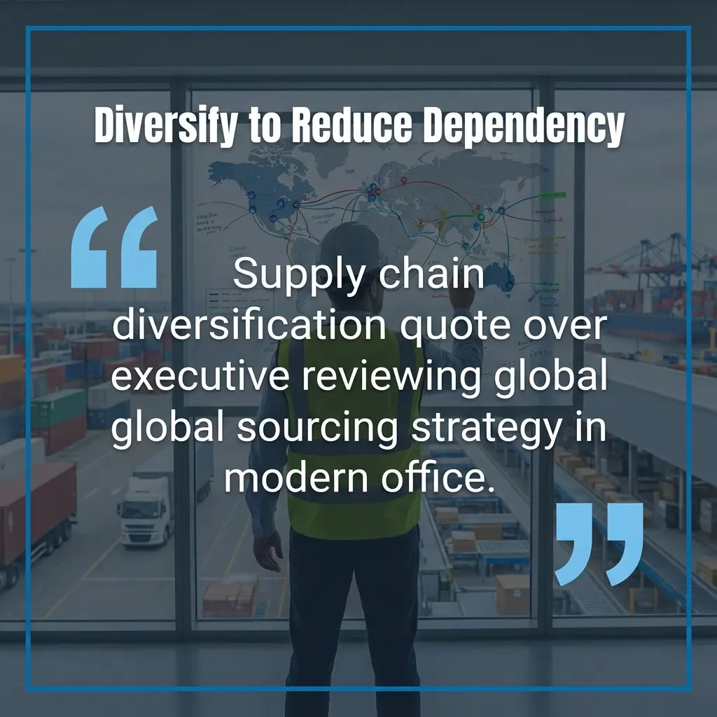 MAEZ graphic: gemini quote diversifying suppliers and sourcing regions reduce 1764196095815