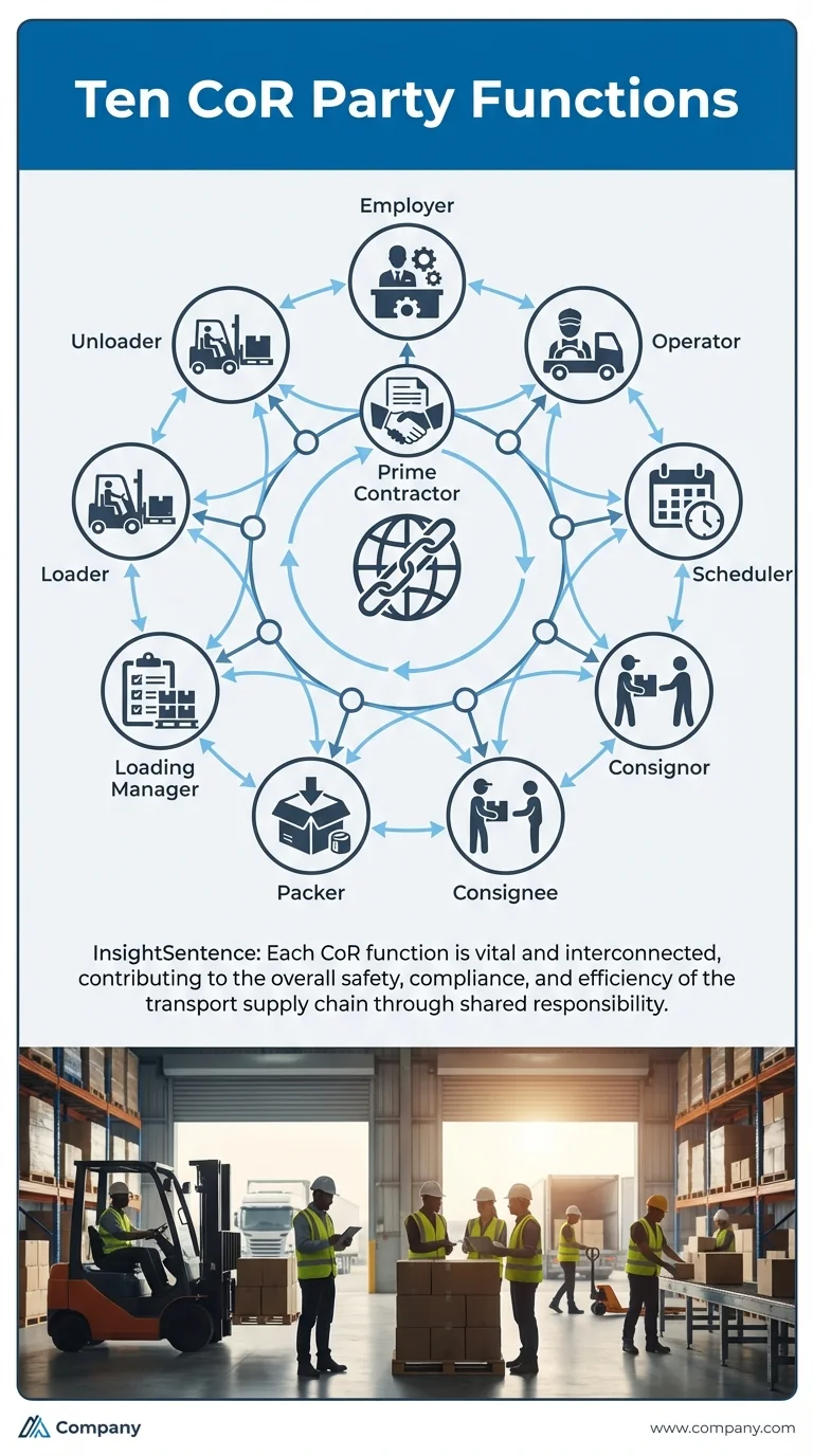 Ten CoR Party Functions