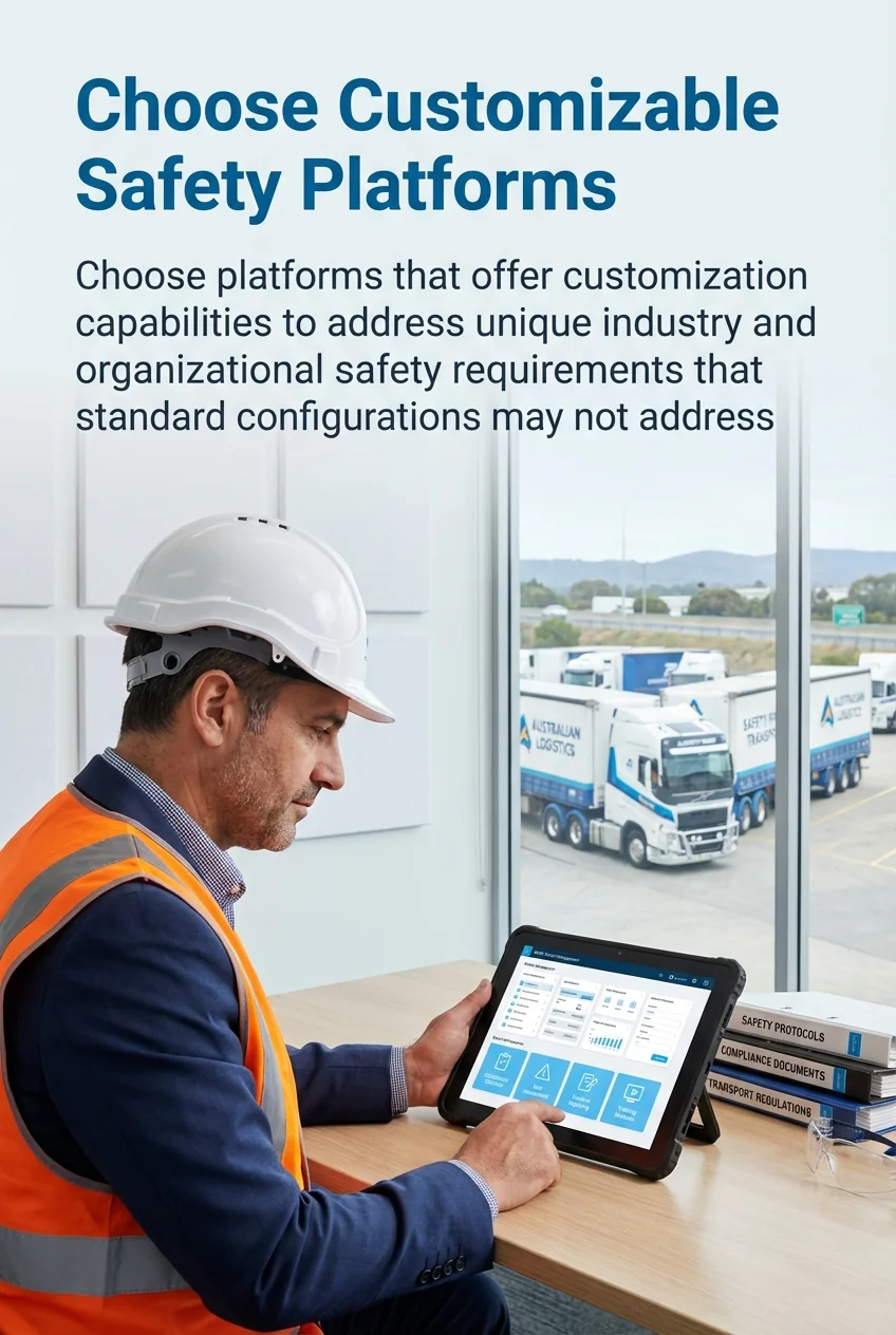Choose Customizable Safety Platforms