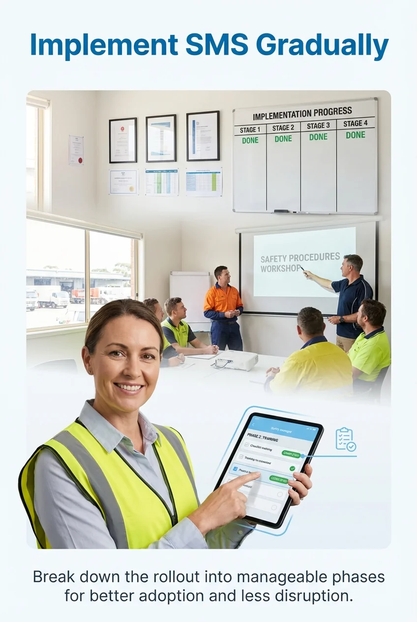 Implement SMS Gradually