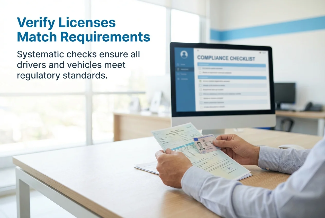 Verify Licenses Match Requirements