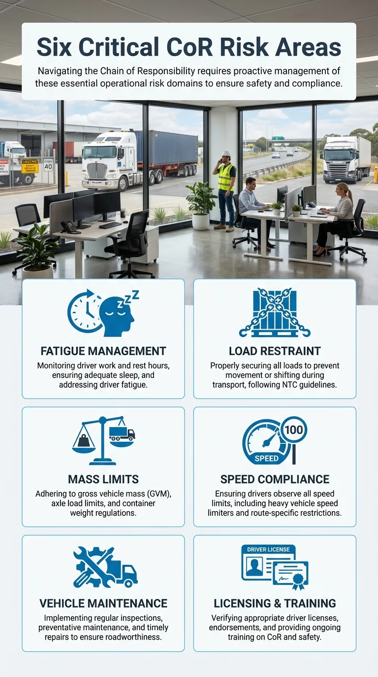 Six Critical CoR Risk Areas