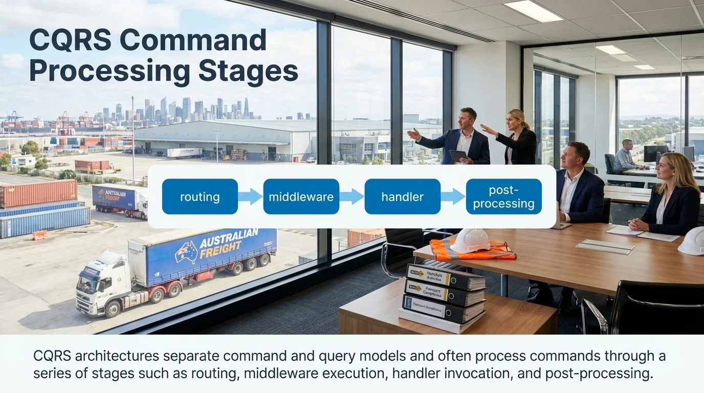 CQRS Command Processing Stages