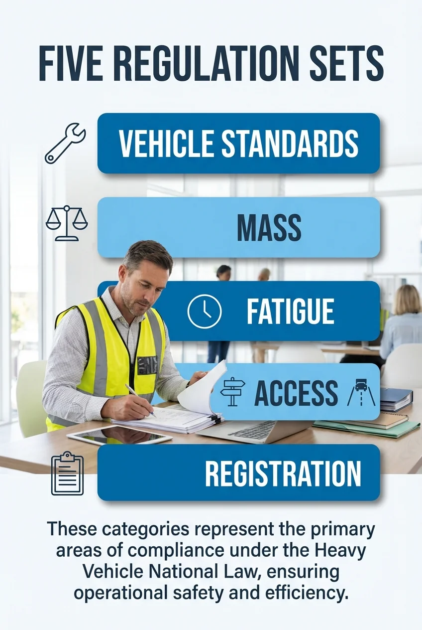 Five Regulation Sets