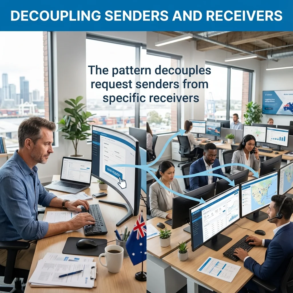 Decoupling Senders and Receivers