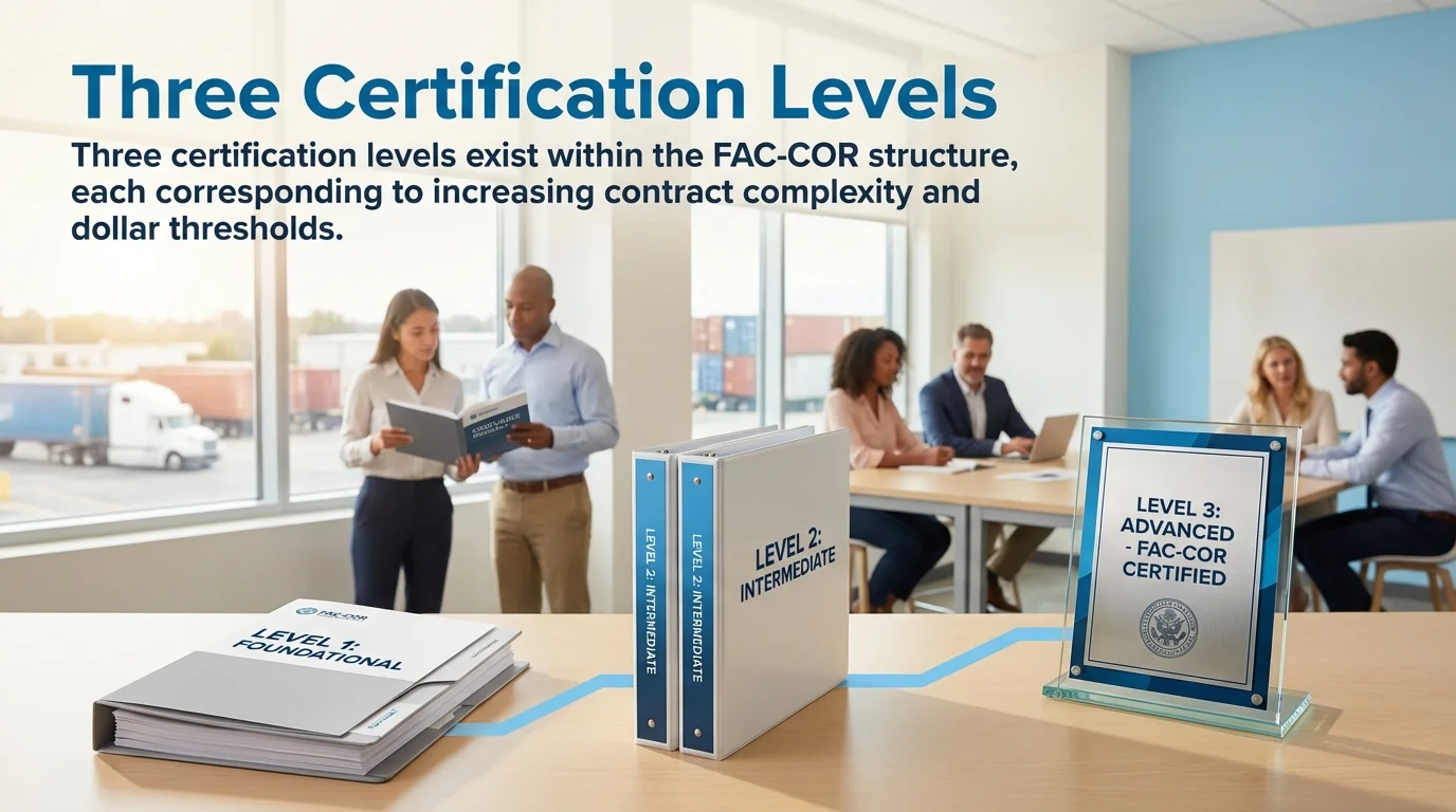 Three Certification Levels