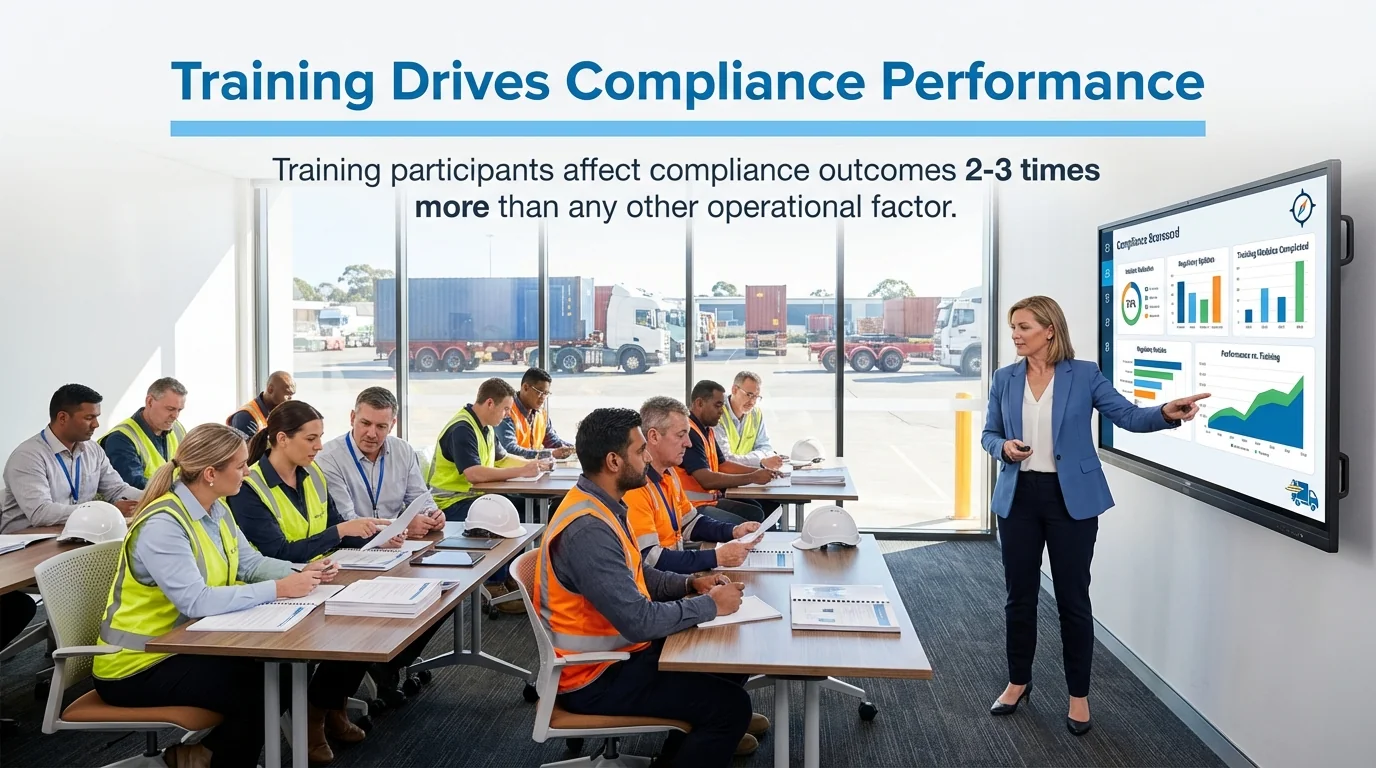 Training Drives Compliance Performance