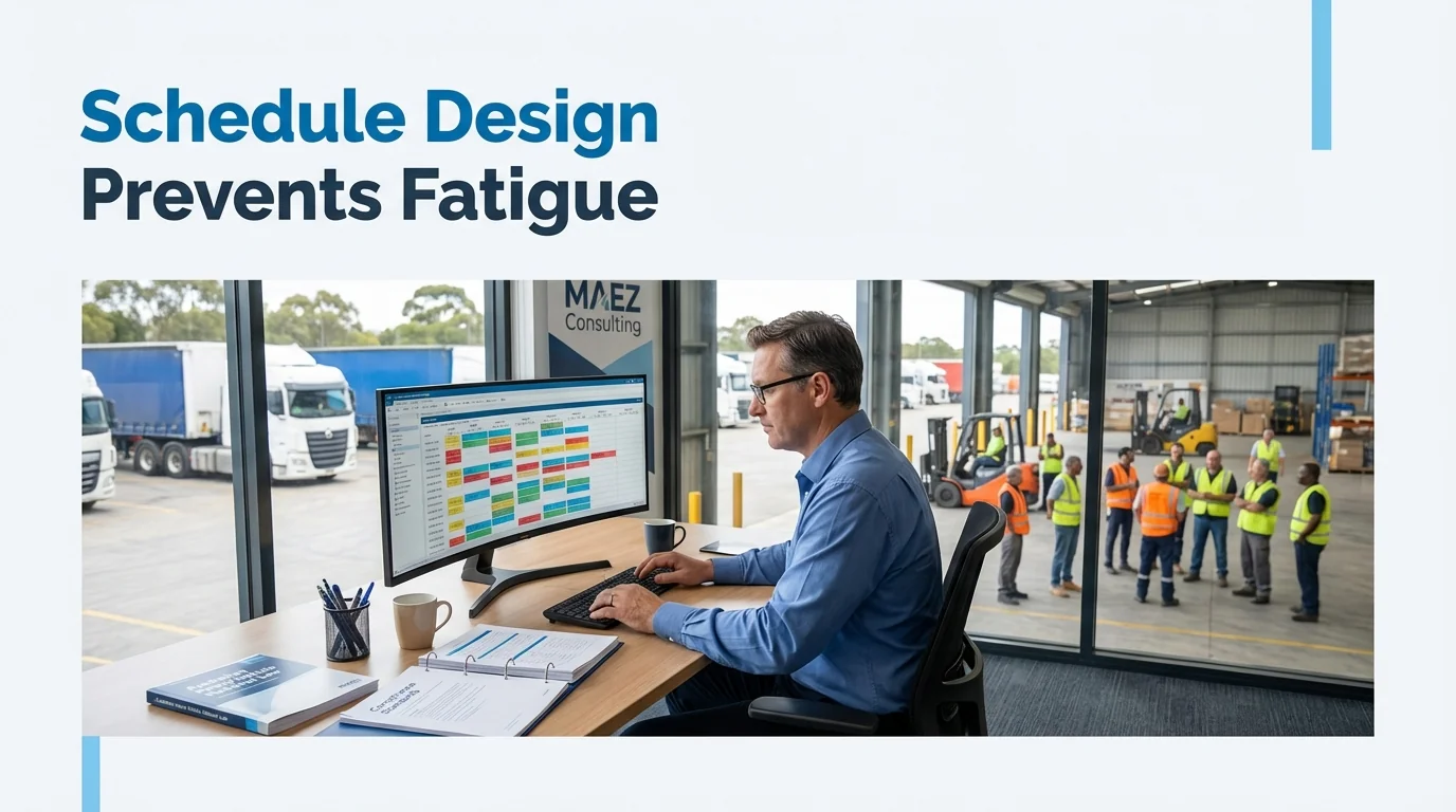 Schedule Design Prevents Fatigue