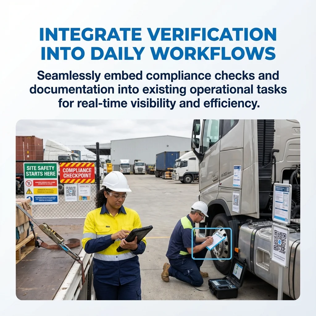 Integrate Verification Into Daily Workflows