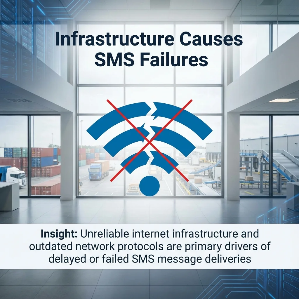 Infrastructure Causes SMS Failures