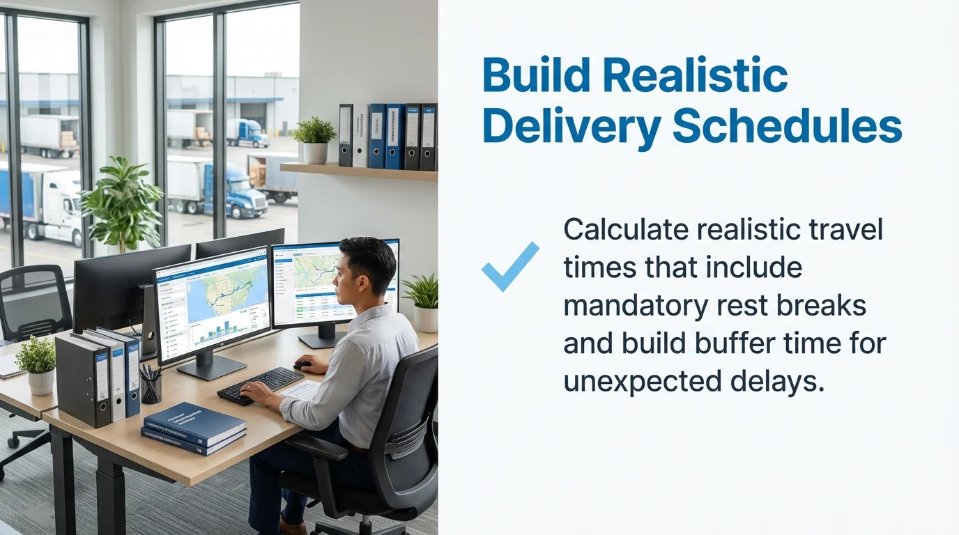 Build Realistic Delivery Schedules