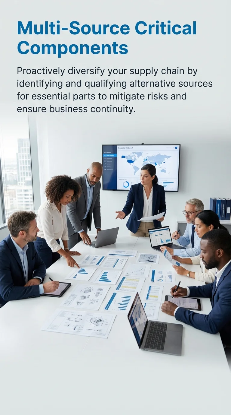 Multi-Source Critical Components