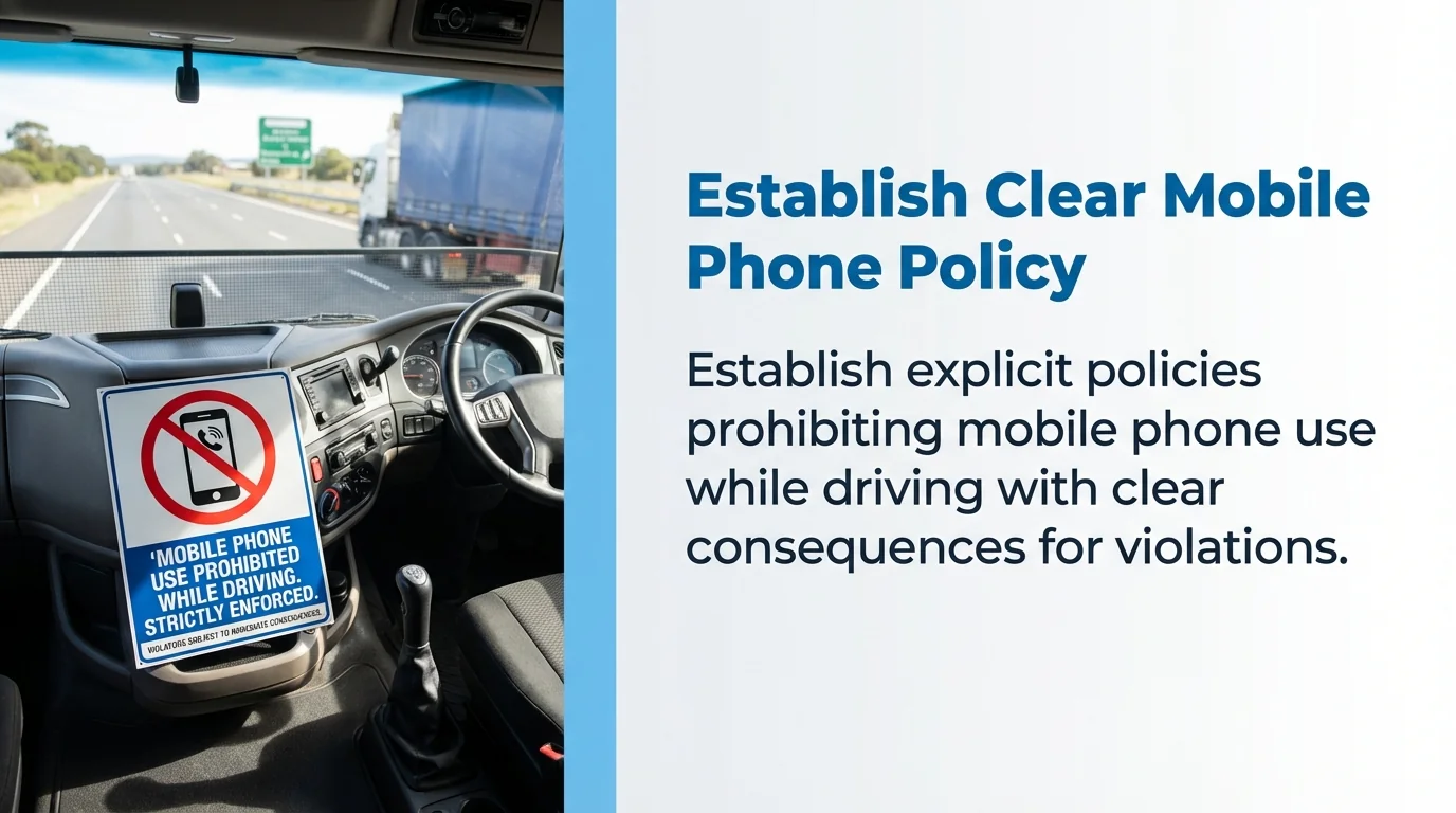 Establish Clear Mobile Phone Policy
