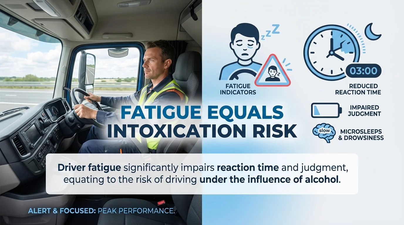 Fatigue Equals Intoxication Risk