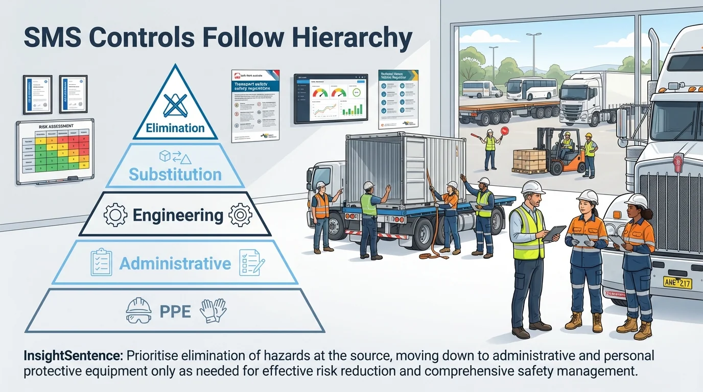 SMS Controls Follow Hierarchy
