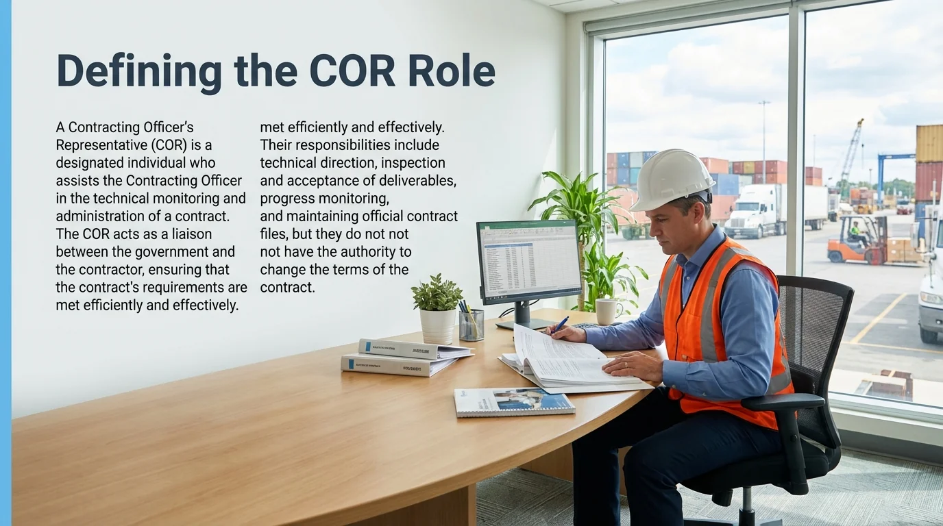 Defining the COR Role