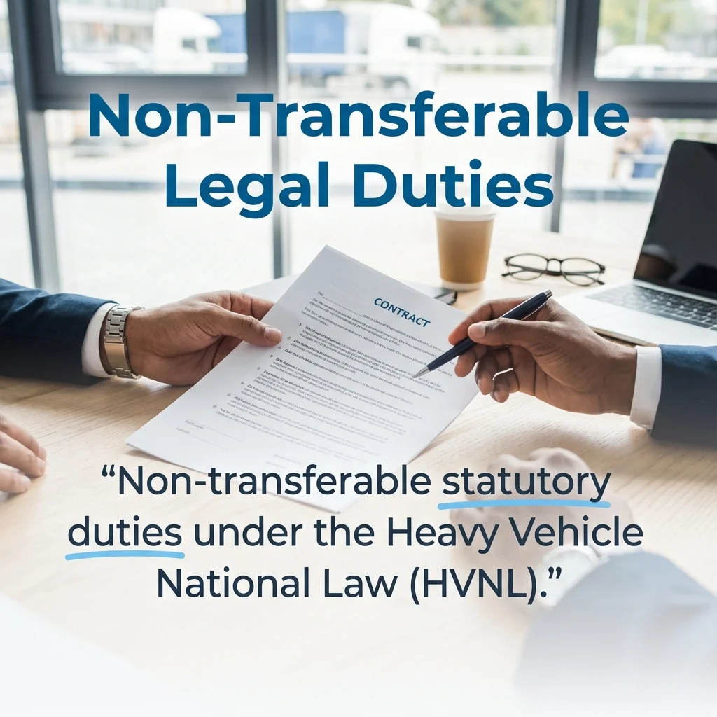 Non-Transferable Legal Duties