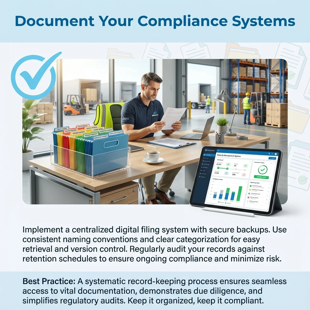 Document Your Compliance Systems