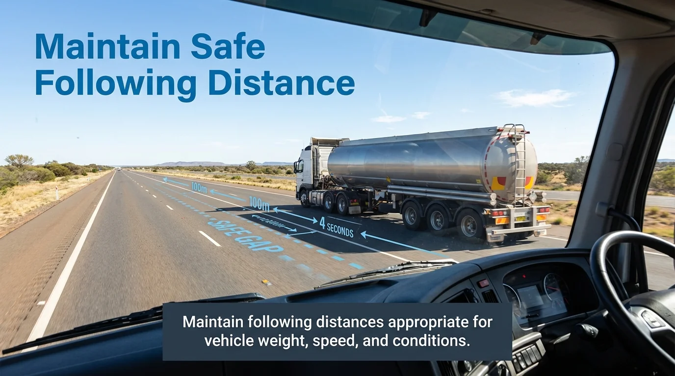 Maintain Safe Following Distance
