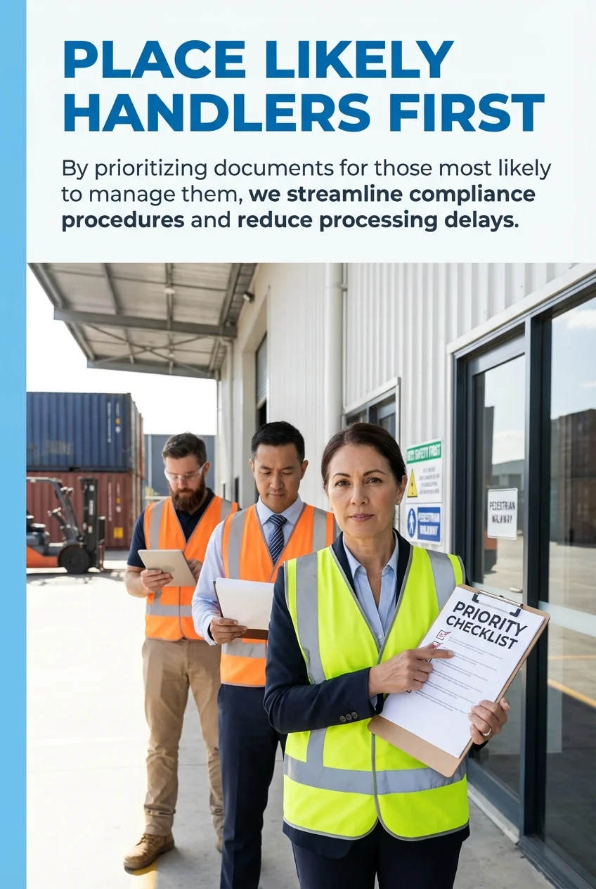 Place Likely Handlers First