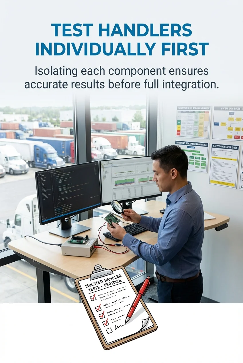 Test Handlers Individually First